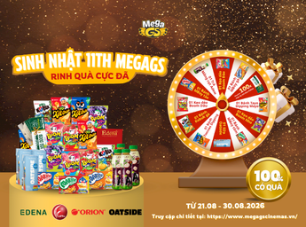 VÒNG QUAY MAY MẮN - SINH NHẬT 11 TUỔI MEGA GS