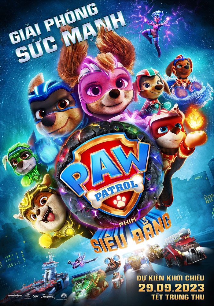 PAW PATROL: PHIM SIÊU ĐẲNG - PAW PATROL: THE MIGHTY MOVIE